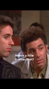 She needs a little Kramer ... 😂 #seinfeld #kramer #movie #funnymoments  #comedy #fyo #foryou