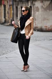 Tan Brown Leather Jacket How To Look Classy Fashion Autumn Fashion