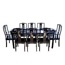 Try not to stress, this will change. Dark Cherry 80 Rosewood Dining Table 9 Pc Set With Mother Of Pearls Inlaid On