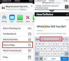 You can view group email messages in a thread, set up filters, search multiple mailboxes at once set up your email account on your iphone, ipad, or ipod touch. Ios 13 How To Find Text On Web Page In Safari On Iphone Ipad