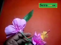 Jual buket bunga origami di lapak lavycraft leeya. Membuat Kerajinan Bunga Anggrek Dari Kertas Kreep Youtube