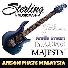 The majesty guitar symbolizes the very reason why i am so proud to be a music man artist. Sterling By Music Man Maj170 John Petrucci Majesty Electric Guitar Arctic Dream Music Media Music Instruments On Carousell