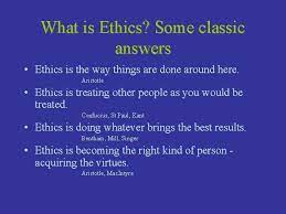 The discipline dealing with what is good and bad and with moral duty and obligation. Ip Business Ethics Organising Principles For An Ethical
