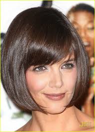The sleek and shiny red bob haircut reaching slightly above the earlobe with bangs on front has a gorgeous appeal. Pin On Hair