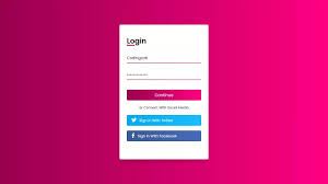 Login Form or Page using HTML CSS | Free Source Code