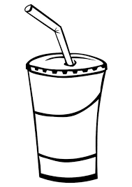 Prepare a cup by drizzling the strawberry sauce on the side and the bottom of the cup. Drink Supplies Coloring Pages Kidsuki