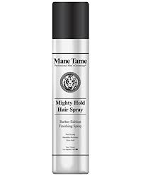 It's an incredible way to hold a. Mane Tame Mighty Hold Hair Spray For Men 10oz Barber Edition Fast Drying Humidity Resistant Firm Hold Best Used As A Finishing Spray Buy Online In Pakistan At Desertcart Pk Productid 114032568