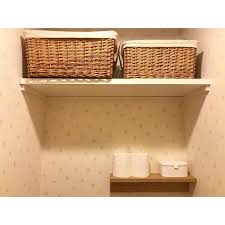 トイレに棚が欲しい 無印良品 の壁に付けられる家具でお手軽 おしゃれに folk トイレットペーパー 収納 トイレ インテリア 収納 アイデア