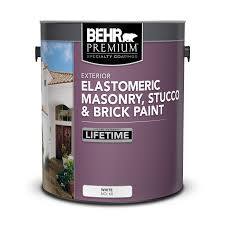 I have heard that the printer coupons are not always accepted. Specialty Elastomeric Masonry Stucco And Brick Paint Behr Premium Behr