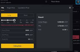 Current price of the asset, loss limit (stop loss) according to the strategy or estimated exit price of the. Binance Futures Tutorial Trading Calculator Fees Explained Dappgrid