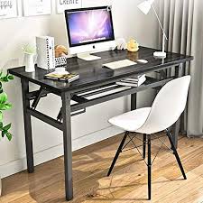 Chic Folding Table Small Computer Desk Yjhome 31 5 X 15 75 X 29 Student Study Writing Desk Latop Foldab In 2020 Small Computer Desk Foldable Desk Home Office Furniture