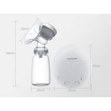 Real Bubee Usb Electronic Breast Pump With Milk Bottle Shopee Malaysia
