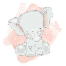 Abstract Adorable Animal Animals Art Baby Card Backdrop Background Birthday Bunny Card Cartoon Celebrati Elephant Illustration Cute Baby Elephant Baby Elephant