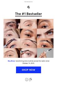 Glossier Best Seller Email It S Not A Contest But Digital Marketing Design Email Marketing Design Email Design