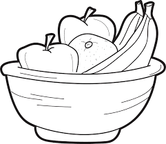 Try this tropical smoothie bowl for a tasty treat. Bowl Of Fruit Coloring Page En 2021 Frutas Para Colorear Paginas Para Colorear Pintar Frutas