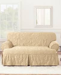 Slipcovers for wing chairs and ottomans; Sure Fit Matelasse Damask Slipcover Collection Reviews Slipcovers Home Decor Macy S