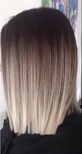 For A Shorter But More Striking Ombre Look This Style Has It All Starting With A Rich Dark Brown Shade The Color Ble Rebonded Hair Hair Lengths Hair Styles