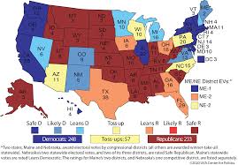 Rating Changes Electoral College And Senate Sabato S Crystal Ball