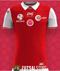 Les champenois avaient ouvert la marque en fin de première période. Maillot Rouge Officiel Domicile Stade De Reims Hungaria Futsalstore