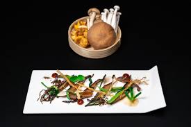 Dieses angebot ist für one pilz charakter. Sashimi Vom Portobello Pilz Shiki Japanese Fine Dining Brasserie Bar Japanisches Restaurant In Wien