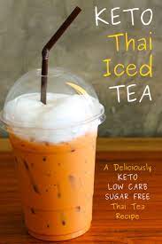 Craving Your Favorite Sugary Drinks On Keto We Have Made Some Great Keto Drink Recipes Including A Keto Thai Iced Te Thai Tea Recipes Keto Drink Sugary Drinks