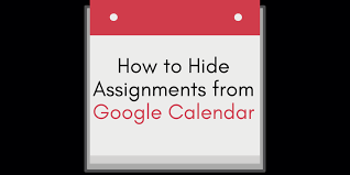 Archiving photos in google photos is one of the easiest ways to hide photos and videos. Free Technology For Teachers How To Hide Google Classroom Assignments From Your Personal Calendar