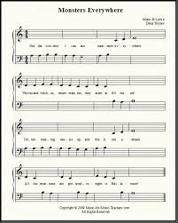 Most are geared towards children, but there are a few that are intended for older children and adults. Halloween Songs For Beginner Piano With Without Lettered Notes