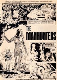 Wally Wood The Manhunters Comic Book Layout Comic Books Art Vintage Comics