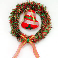 Kreasi pita kado pita jepang ribbon art flowers diy. Ring Lingkaran Pohon Natal Dekorasi Hiasan Mainan Ornamen Perabotan Rumah Di Carousell