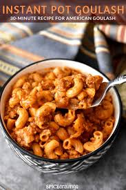 I finally decided to do some research and figure it out. American Goulash Recipe Instant Pot Spice Cravings