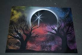 Pin By Michael Tl1000r Rider On Arts And Crafts Spray Paint Art Spray Paint Artwork Galaxy Painting
