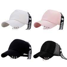 Buy High Quality Street Long Baseball Cap Golf Hat And Ring Bts Iron Ring Korean Hat 4 Colors At Affordable Prices Free Shipping Real Reviews With Photos Joom