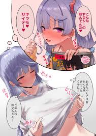 original, shirt, holding magazine, mesugaki, nipple tweak - Anime R34