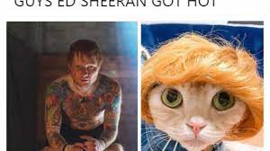 The best ed sheeran memes and images of december 2020. Ed Sheeran Got Hot Meme Is So Damn Good That Its Variations Are Endless