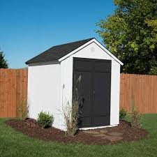 Toomax horizontal storer plus xl 4'9x2'9x4'1 storage shed. Magnolia 6 X 8 Wood Storage Shed Do It Yourself Assembly Costco