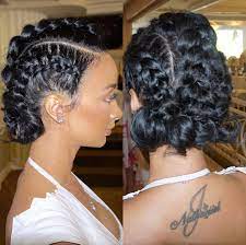 Flash Back To Drayamichele S Baby Shower Hair By Bellacheveux Black Hair Information Community Hair Styles French Braid Hairstyles Hair