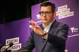 This christmas light display in melbourne featuring a remix of daniel andrews saying, 'get on the beers'. Key Points From Victorian Premier Daniel Andrews In His Latest Coronavirus Press Conference Abc News