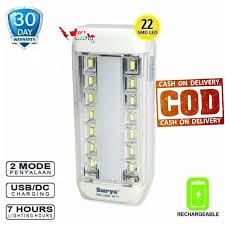 Lampu emergency yang menggunakan baterai memiliki cahaya yang sangat kuat. Lampu Emergency Lampu Led Up To 7 Jam Lampu Emergency Murah Shopee Indonesia