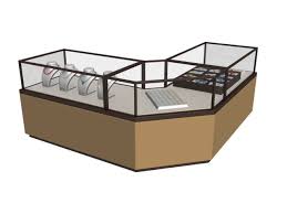 Combined Jewelry Display Cabinet 3d Model 3dmax Files Free Download Display Cabinet Jewellery Display Architecture Model