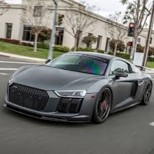 Vorsteiner Vrs Aero Carbon Fiber Front Spoiler 2x2 Glossy Fits Audi R8 2017 Vorsteiner Aero Carbonfiber Spoiler Audi R8 V Carbon Fiber Audi Cars Trucks