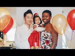 Black American And Korean Mix 