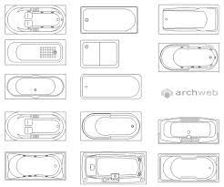 Vasca rettangolare da incasso.dwg 69.86 kb: Vasche A Parete Cad