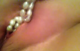 Gets the gift of a pearl necklace. Pearl Necklace Pussy Biguz Net