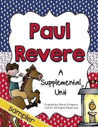 Johnson, thurgood marshall, and cesar chavez. Paul Revere Third Grade Ga Heroes Resources Freebie Paul Revere Third Grade Social Studies Paul Revere Activities