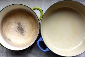 The porcelain surface eliminates the need to season cast iron creating a smooth, hard surface that is. A Tale Of Two Dutch Ovens