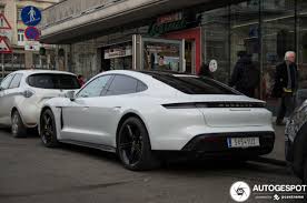 The 2020 porsche taycan electric performance sedan is here, delivering on just about every promise of the stunning mission e concept car. Porsche Taycan Turbo S 21 March 2020 Autogespot