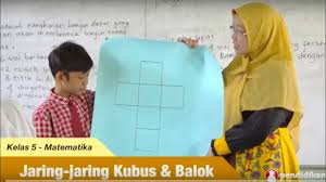 Jaring jaring balok gambar cara membuat rumus contoh soal. Kelas 05 Tema 7 Subtema 1 Matematika Jaring Jaring Kubus Balok Video Pelajaran Sekolah K13 Youtube