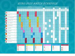 Product features european football championship 2020 schedule: Euro 2020 Football Championship Match Schedule With Flags Euro 2020 Timetable For Web And Print High Quality Vector Illustration Stock Vector Image Art Alamy