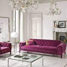 Elliot Fuchsia Tufted Sofa Cute Living Room Living Room Decor Home Decor