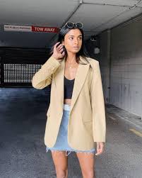 Jacket A 80 At Glassons Com Wheretoget Boyfriend Blazer Blazer Boujee Outfits